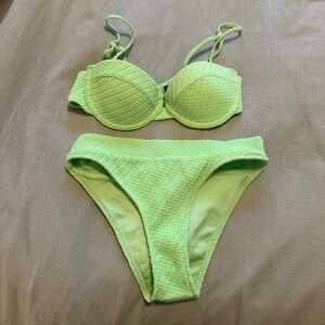 Triangl Green Swimsuit